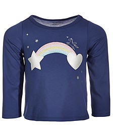 Baby Girls Rainbow Long-Sleeve T-Shirt, Created for Macy's