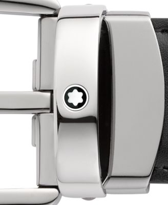 Men's Horseshoe Reversible Leather Belt