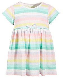 Baby Girls Sunrise Stripe Short-Sleeve Tunic, Created for Macy's