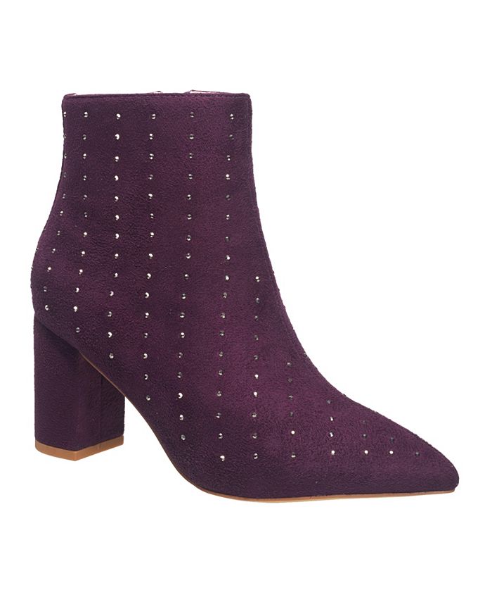 H Halston Women's Tokyo Bedazzled Booties - Macy's