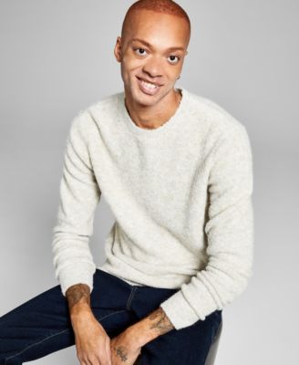 And Now This - Men's Boucl&eacute; Sweater
