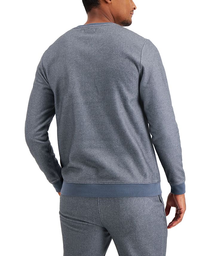 Alfani Men's Fleece Pajama Shirt, Created for Macy's Macy's