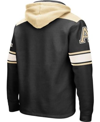 Men's Black Army Black Knights 2.0 Lace-Up Pullover Hoodie