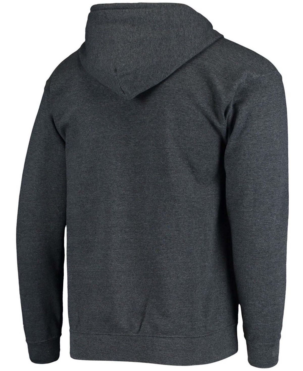 Starter Men's Charcoal Los Angeles Rams Primary Logo Full-zip Hoodie In Charcoal