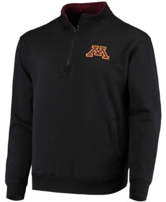Men's Black Minnesota Golden Gophers Tortugas Logo Quarter-Zip Jacket
