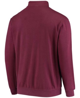 Men's Maroon Virginia Tech Hokies Tortugas Logo Quarter-Zip Jacket