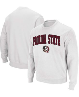 Men's Florida State Seminoles Arch & Logo Tackle Twill Pullover Sweatshirt