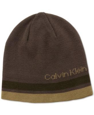 calvin klein reversible beanie