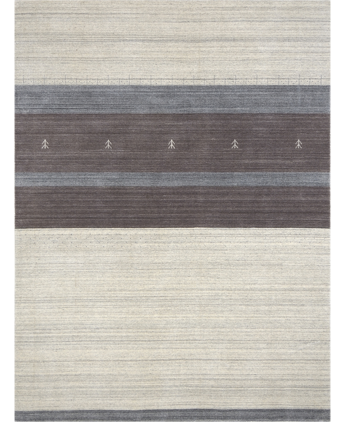 Amer Rugs Blend Bethany 4' x 6' Area Rug - Ivory