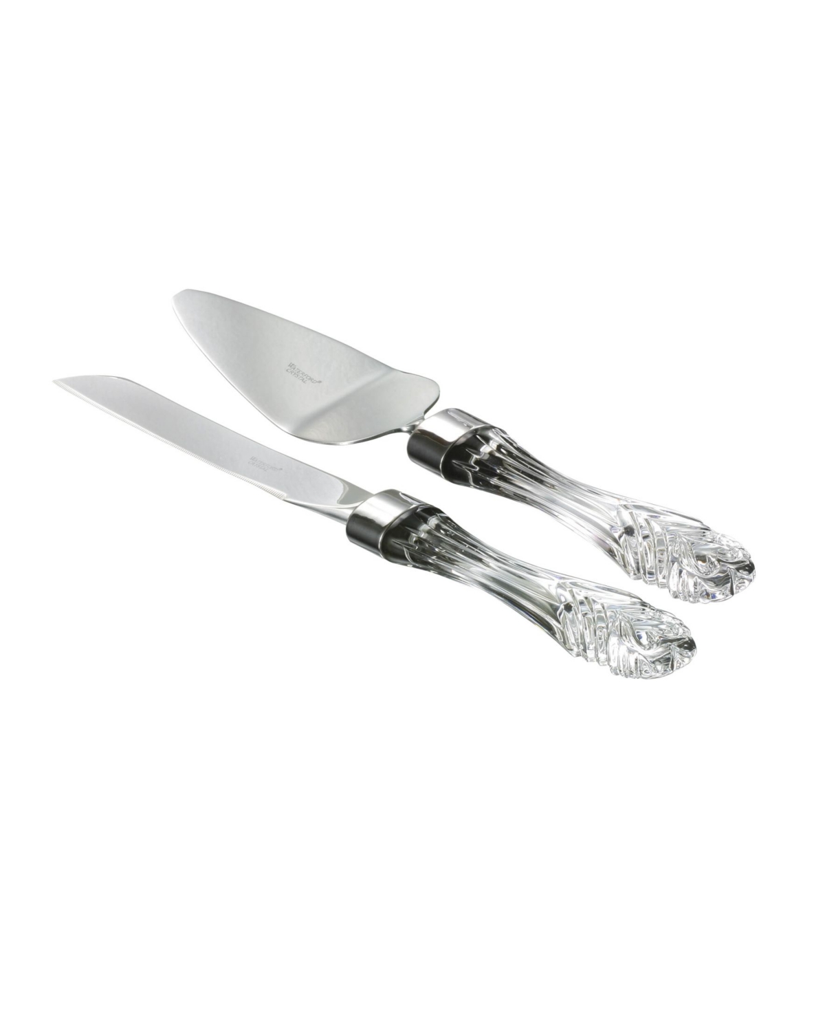 Shop Waterford Wedding Cake Knife And Server Set In Clear