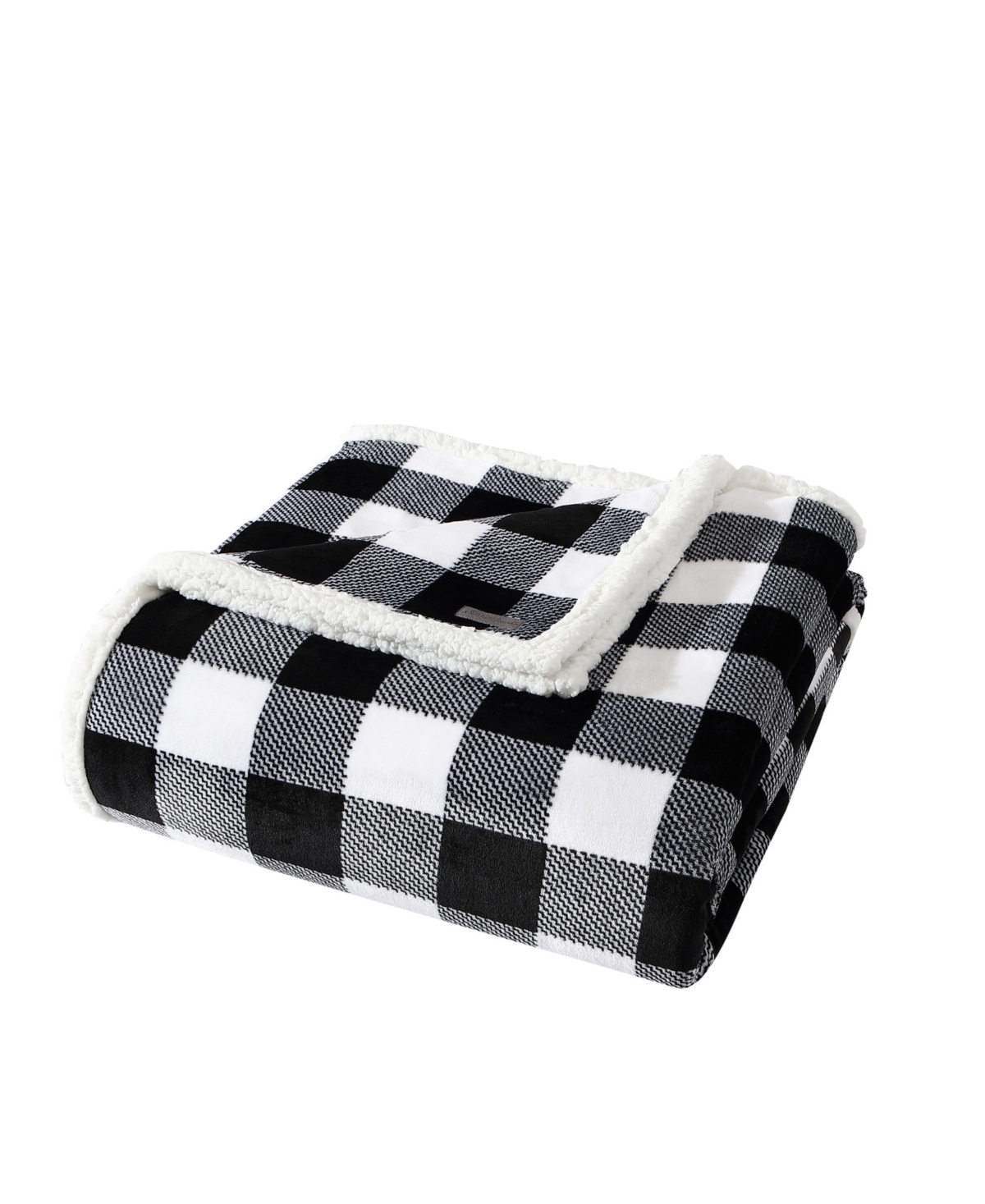 Eddie Bauer Cabin Plaid Ultra Soft Plush Fleece Reversible Blanket
