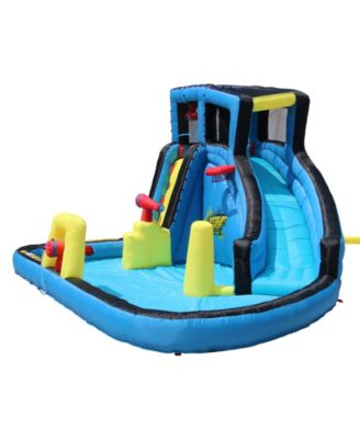 Banzai Battle Blast Inflatable Water Park Play Center - Macy's