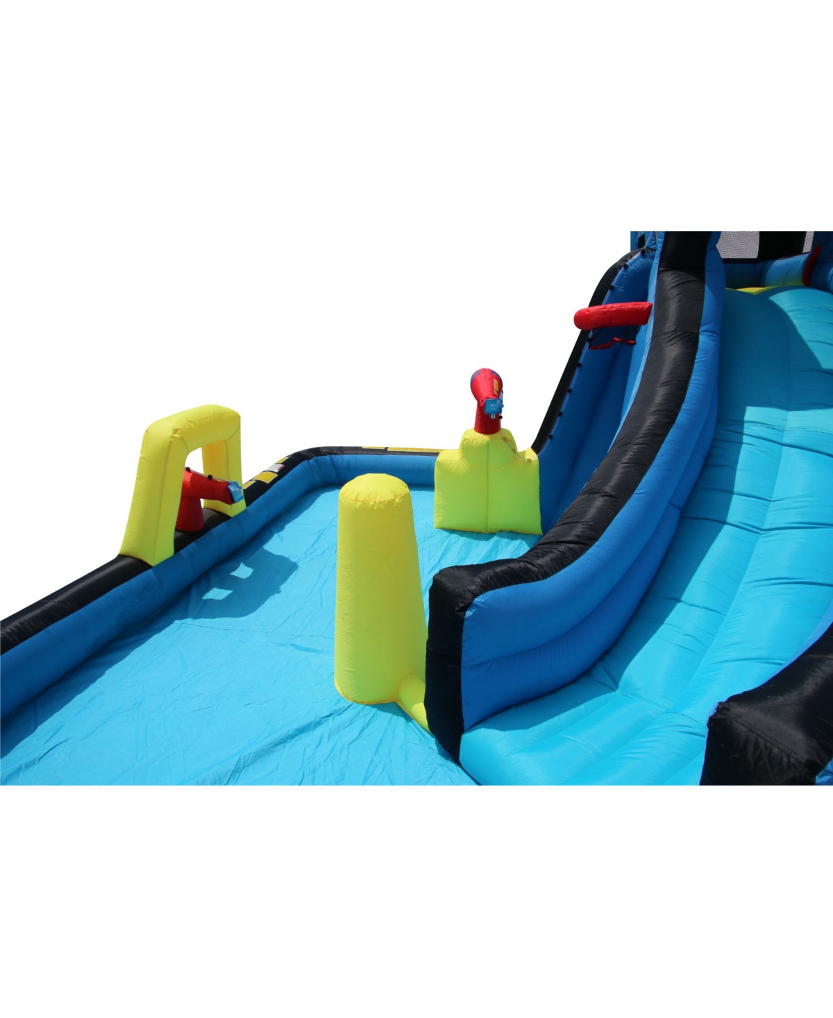 Shop Banzai Battle Blast Inflatable Water Park Play Center In Multi