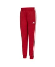 Red Track Pants: Adidas Track Pants -