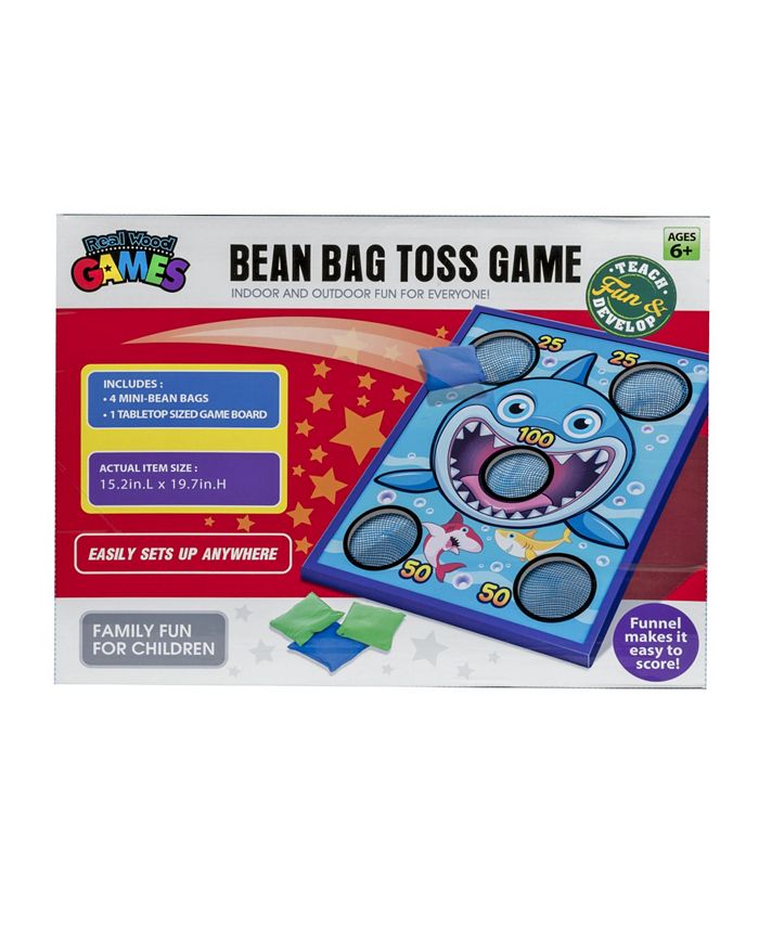 Homeware Shark Bean Bag Toss Game Set, 5 Pieces - Macy's