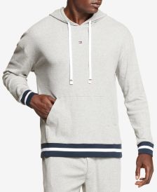 Men's Ribbed Pullover Hoodie