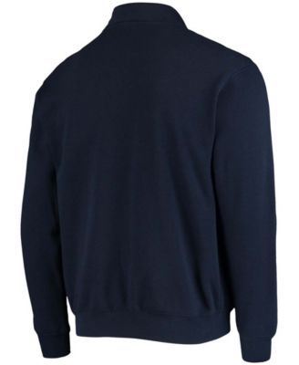 Men's Navy Fresno State Bulldogs Tortugas Logo Quarter-Zip Jacket
