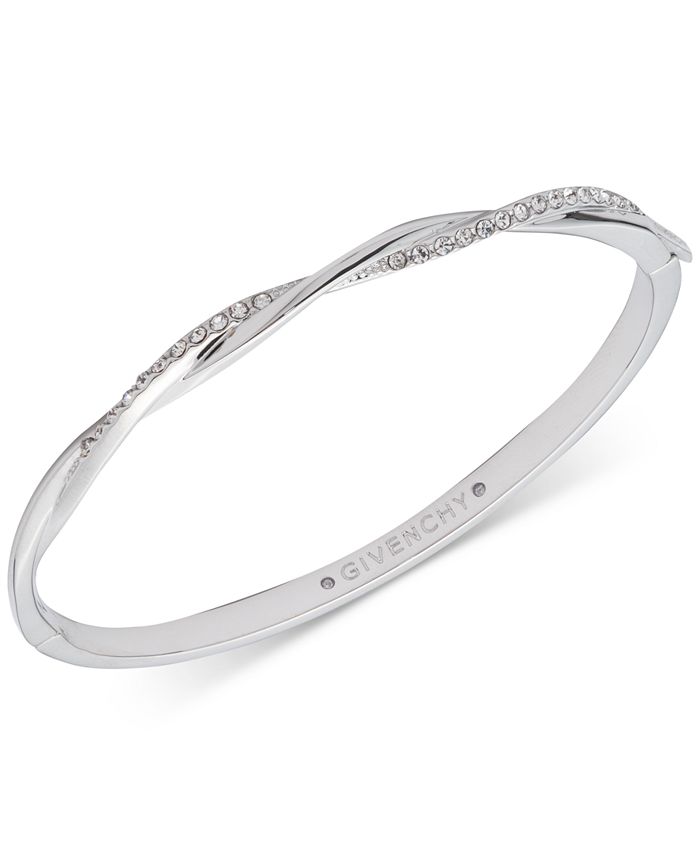 Givenchy Pavé Twist Bangle Bracelet