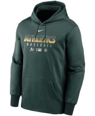 Nike Men's Green Oakland Athletics Authentic Collection Therma