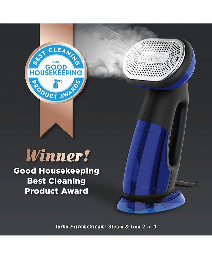 Conair Turbo ExtremeSteam 1875 Watt Handheld Fabric, 2in1 Steam and