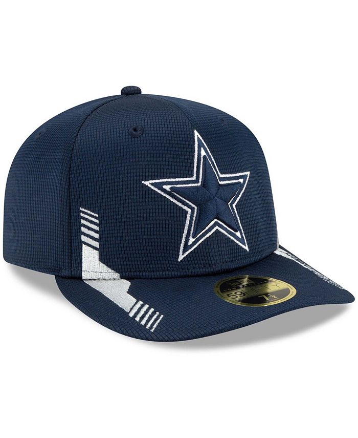 New Era Men's Navy Dallas Cowboys 2021 NFL Sideline Home Low Profile ...