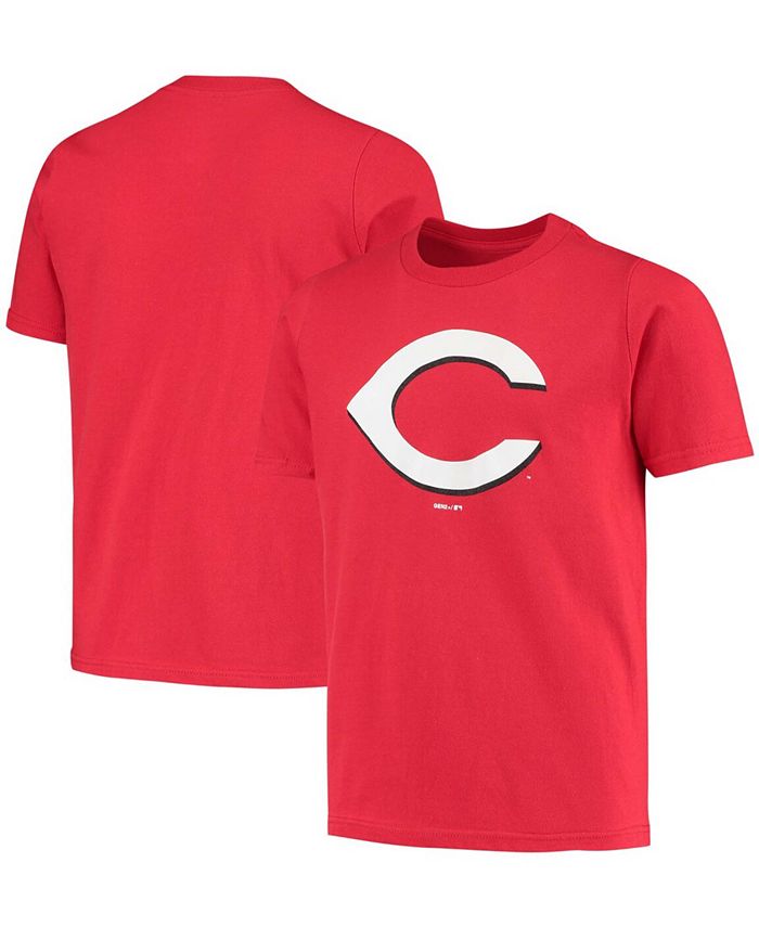 Outerstuff Youth Red Cincinnati Reds Logo Primary Team T-Shirt Size: Extra Large