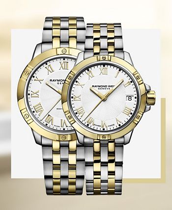 Raymond Weil - Men's Swiss Tango Two-Tone PVD Stainless Steel Bracelet Watch 41mm 8160-STP-00308