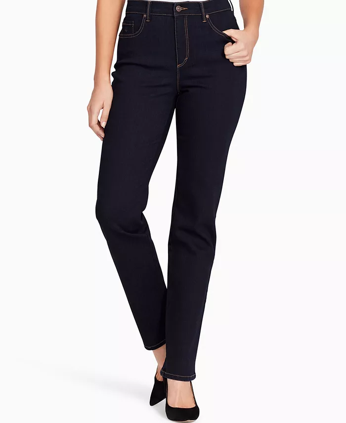 Petite Amanda High Rise Straight-Leg Jeans, Petite & Petite Short - thumbnail 7