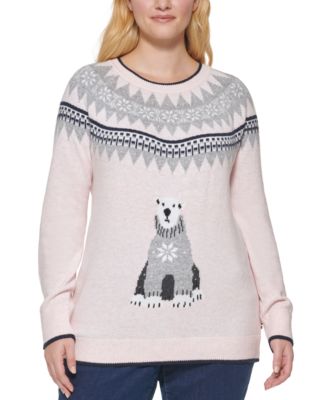 tommy hilfiger polar bear sweater