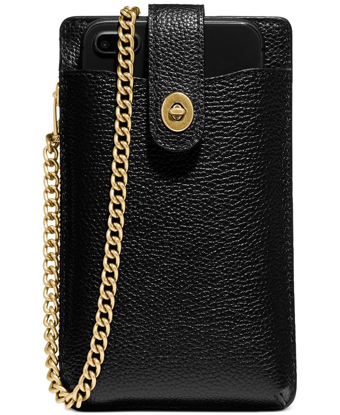 Introducir 108+ imagen coach phone crossbody purse wallet