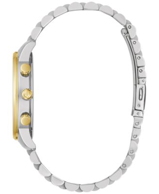 Men's Classic Chronograph Two-Tone Stainless Steel Bracelet Watch 41mm, Created for Macy's