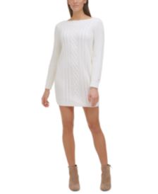 Cable-Knit Sweater Dress