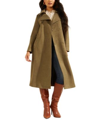 GUESS - Baraa Belted Trench Coat