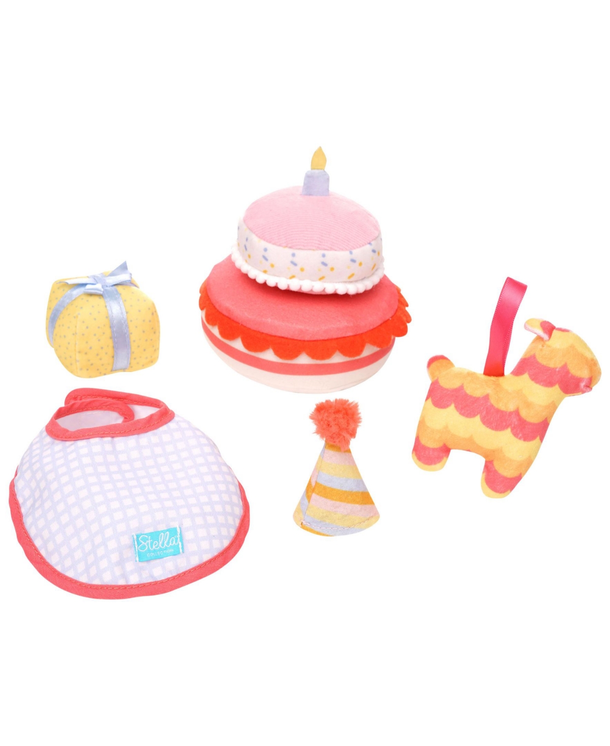 Manhattan Toy Company Stella Collection Birthday Party Set, 5 Piece In Multi