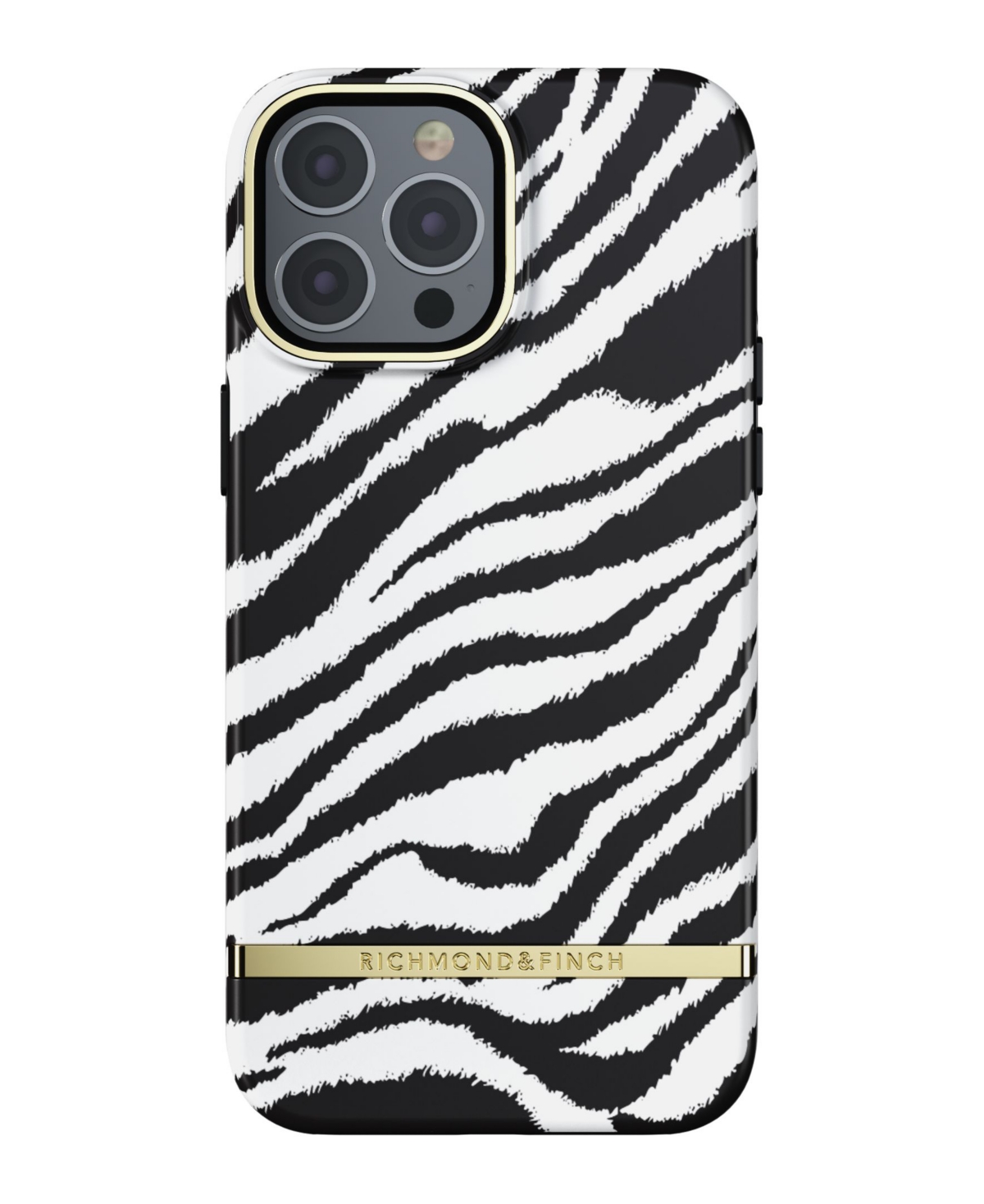 RICHMOND & FINCH ZEBRA IPHONE 13 6.7" MAX PHONE CASE