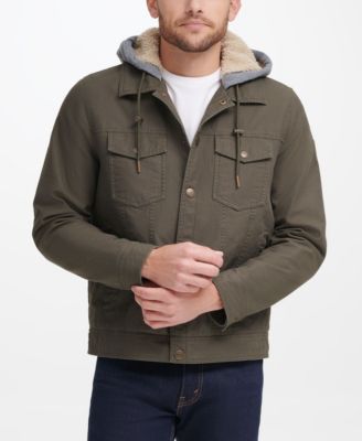 guess khaki jacket