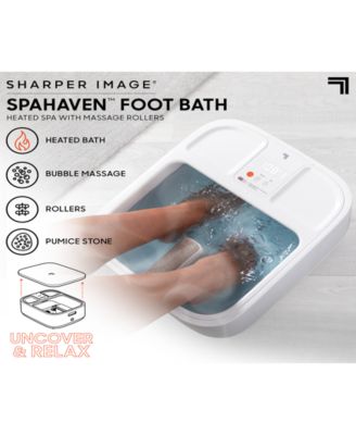 Spa Haven Foot Bath, Heated with Rollers and LCD Display