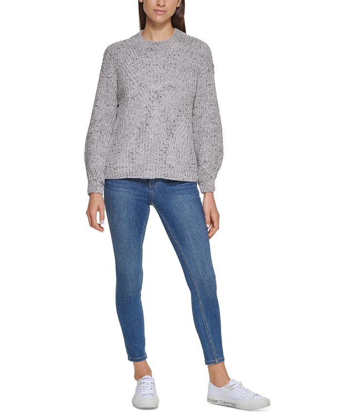 Calvin Klein Chenille Sweater - Macy's