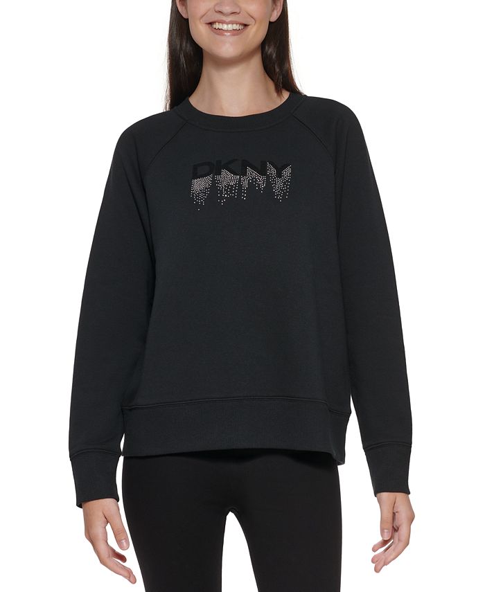 DKNY Embellished Logo Sweatshirt Macy s