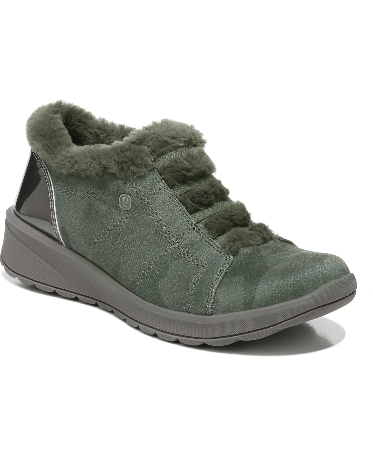 Bzees golden wedge bootie 2025