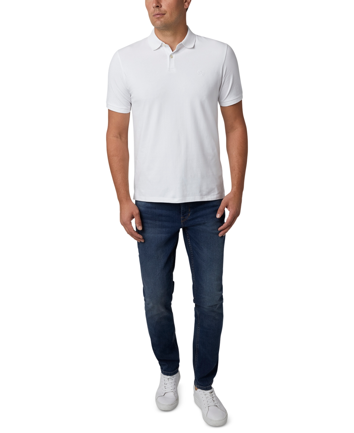 Dkny Men's Essential Polo Shirt In White ModeSens