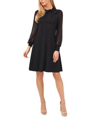 Cece bow neck dress hotsell