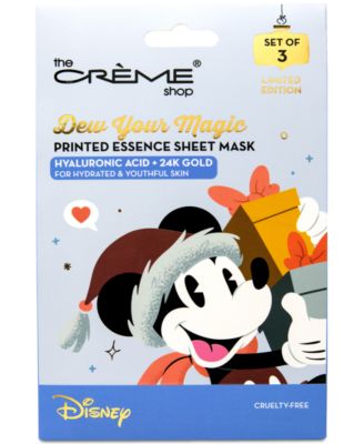 The Crème Shop - x Disney Dew Your Magic Printed Essence Sheet Mask, 3-Pk.