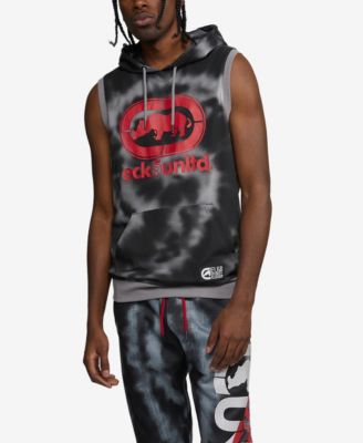 Ecko Unltd Men s Big and Tall Sleeveless Star Burst Muscle Hoodie Macy s