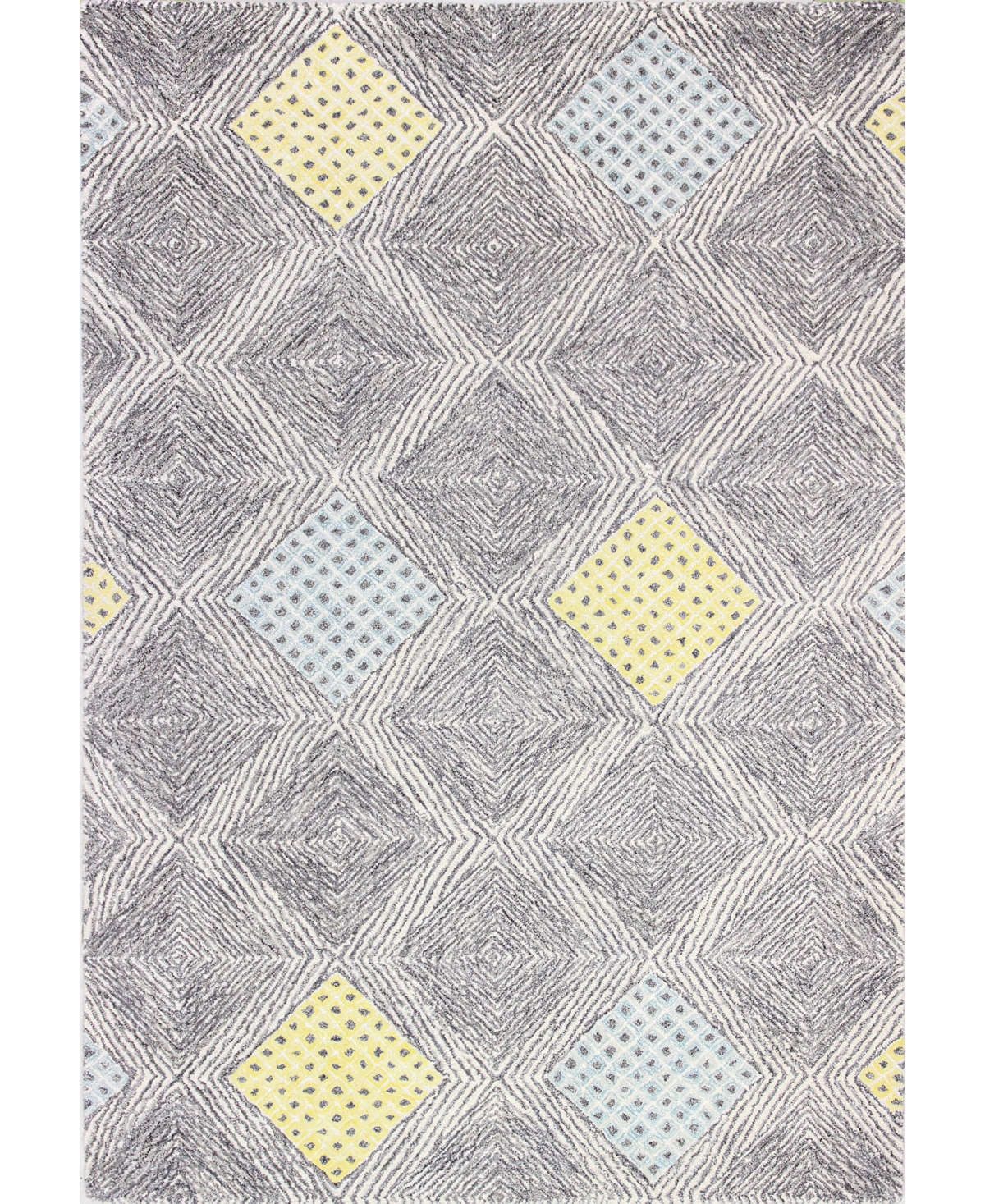 Bb Rugs Veneto CL213 8' 6in x 11' 6in Area Rug - Gray