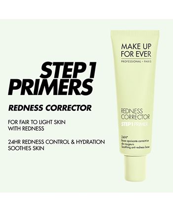 Makeup Forever. Redness Corrector . Step 1 Primer