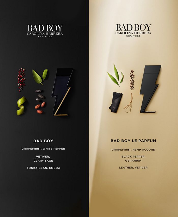 Carolina Herrera Men's 3Pc. Bad Boy Le Parfum Gift Set Macy's