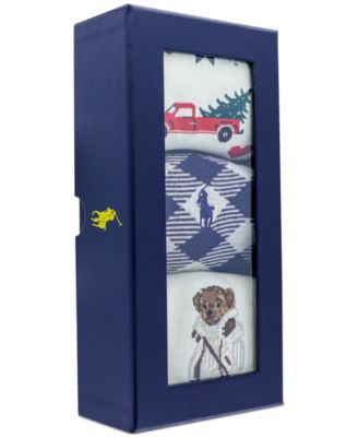 Polo Ralph Lauren - 3-Pk. Boxed Socks