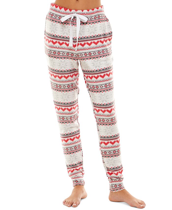 Jaclyn Intimates Fuzzy Luxe Jogger & Reviews - All Pajamas, Robes ...