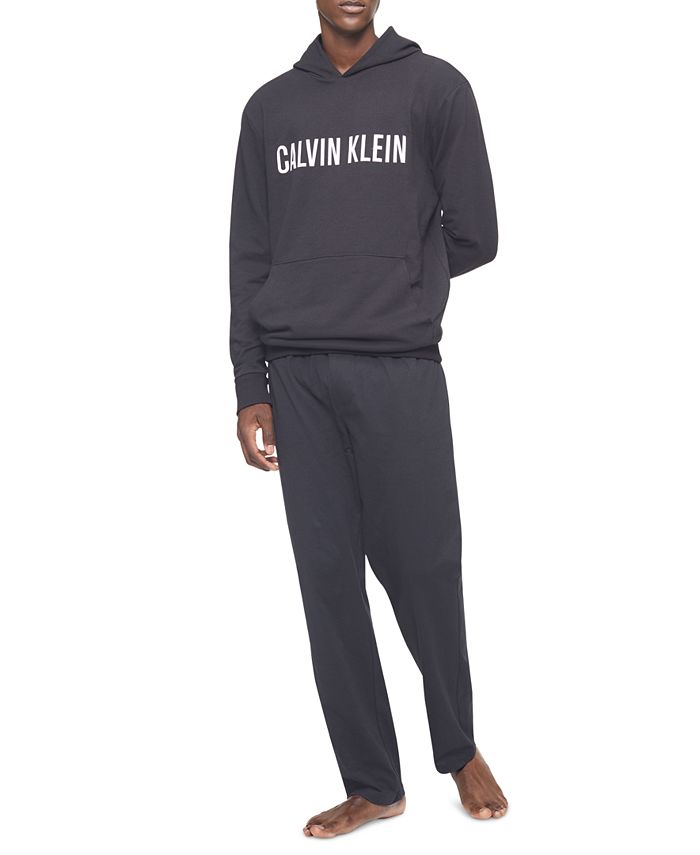 Calvin Klein Men's Intense Power Logo Pajama Hoodie & Reviews - Pajamas &  Robes - Men - Macy's